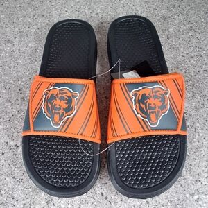 Chicago Bears NFL Football Fan Slide Sandals Shoes
